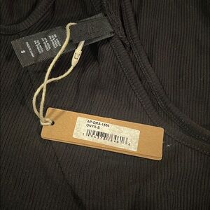 Skims Black Tank Dress